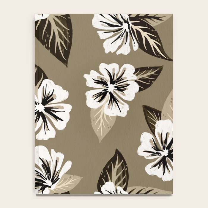 Mountain Wild Flowers - Sepia Notebook Gallery Image 4