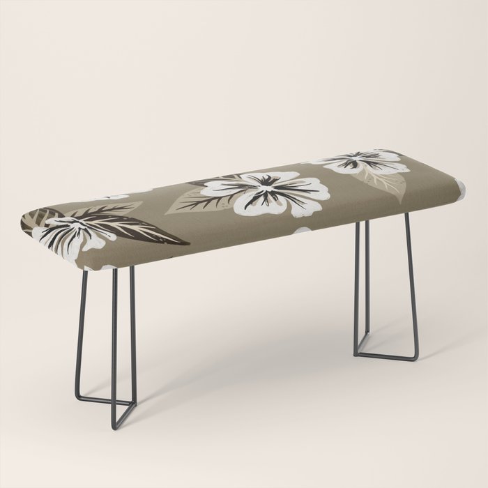 Mountain Wild Flowers - Sepia Bench Gallery Image 1