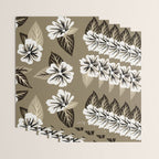 Mountain Wild Flowers - Sepia Wrapping Paper Gallery Image 3