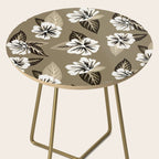 Mountain Wild Flowers - Sepia Side Table Gallery Image 2