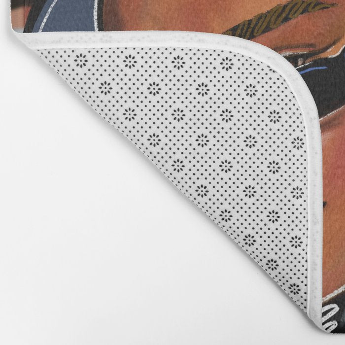 Vintage LA Bath Mat Gallery Image 2