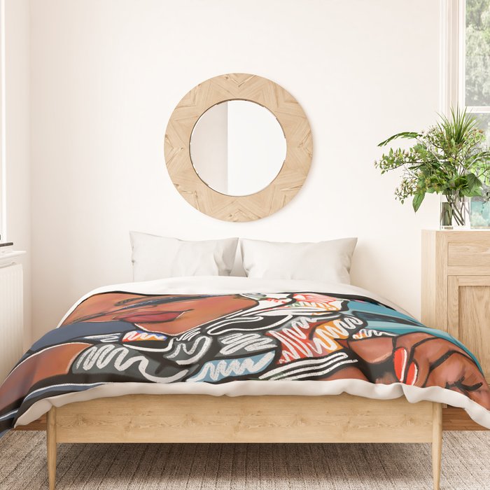 Vintage LA Duvet Cover Gallery Image 3