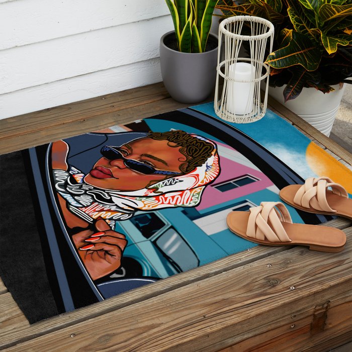 Vintage LA Outdoor Rug Gallery Image 2