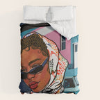 Vintage LA Duvet Cover Gallery Image 6