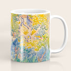 Henri-Edmond Cross Neo-Impressionism Pointillism The Artist's Garden at St. Clair Watercolor Paintin Coffee Mug Gallery Image 1