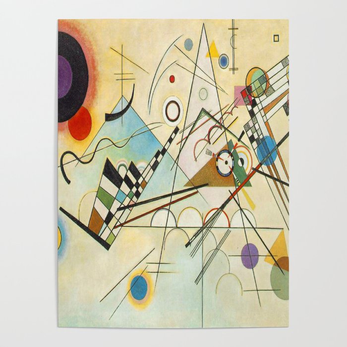 Wassily Kandinsky Composition 8 Poster Gallery Image 4