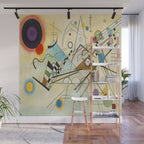 Wassily Kandinsky Composition 8 Wall Mural Gallery Image 1
