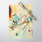 Wassily Kandinsky Composition 8 Wrapping Paper Gallery Image 1