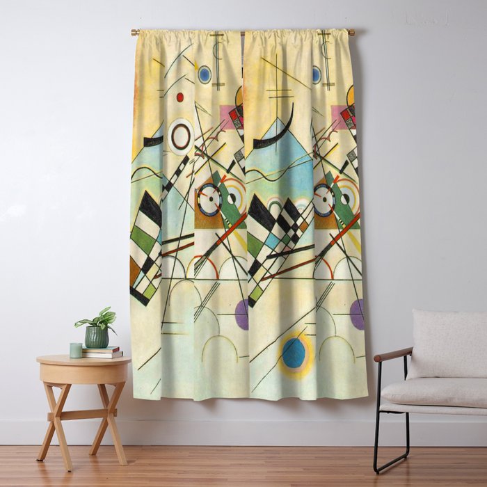 Wassily Kandinsky Composition 8 Window Curtain Gallery Image 1