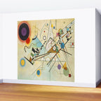 Wassily Kandinsky Composition 8 Wall Mural Gallery Image 2
