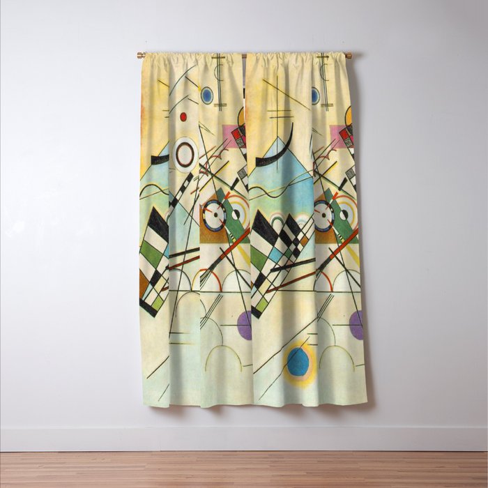 Wassily Kandinsky Composition 8 Window Curtain Gallery Image 3