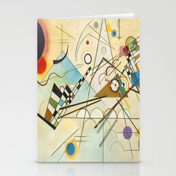 Wassily Kandinsky Composition 8 Stationery Card Gallery Image 2