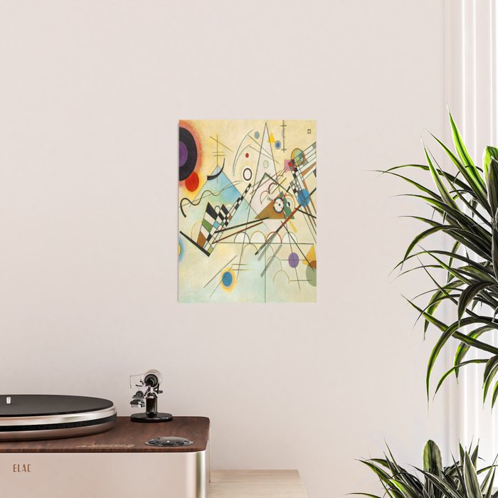 Wassily Kandinsky Composition 8 Poster Gallery Image 2