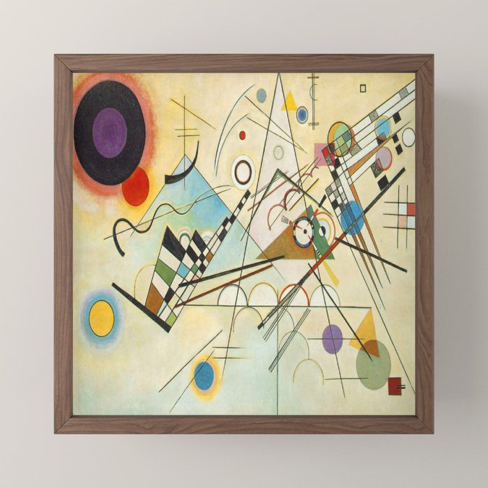 Wassily Kandinsky Composition 8 Mini Art Print Gallery Image 2