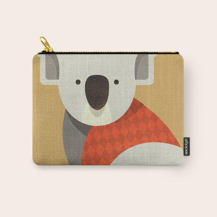 Hello Koala Carry All Pouch Gallery Image 1
