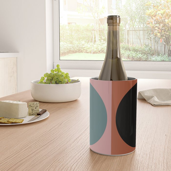 Color Block Abstract V Wine Chiller Gallery Image 4