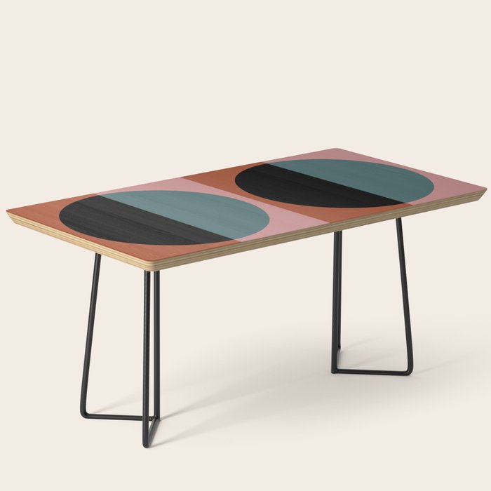 Color Block Abstract V Coffee Table Gallery Image 1