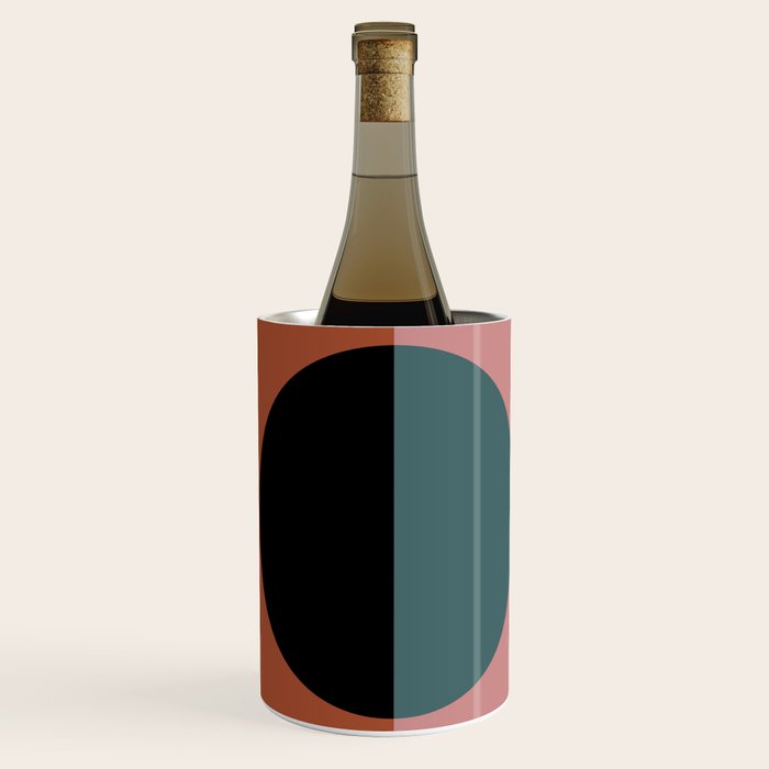 Color Block Abstract V Wine Chiller Gallery Image 2