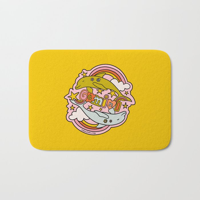 Gemini Dolphin Bath Mat Gallery Image 1