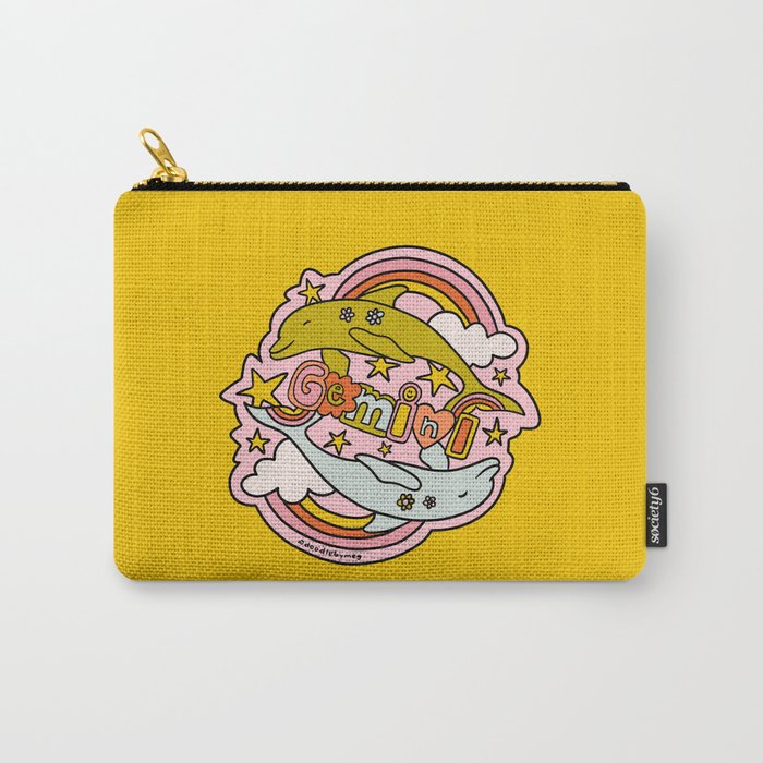 Gemini Dolphin Carry All Pouch Gallery Image 1