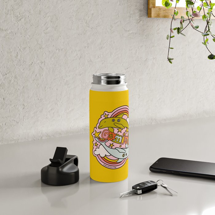 Gemini Dolphin Water Bottle Gallery Image 4