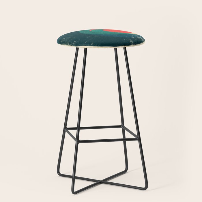 The wild ocean Stool Gallery Image 1