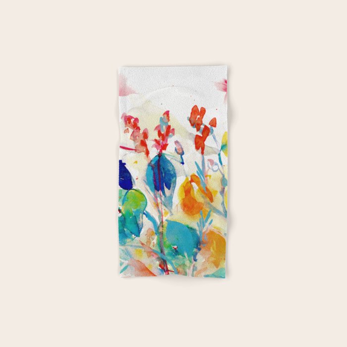 floral summer Bath Towel Gallery Image 1