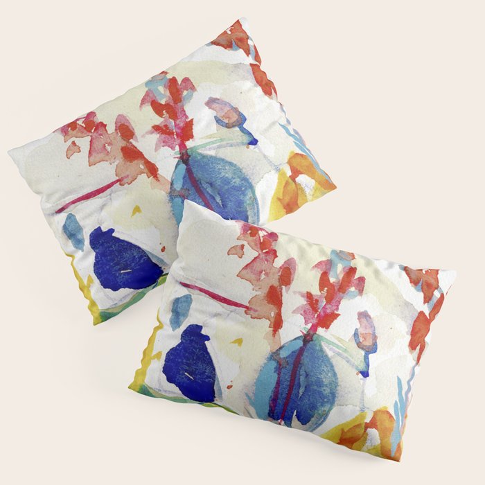 floral summer Pillow Sham Gallery Image 3
