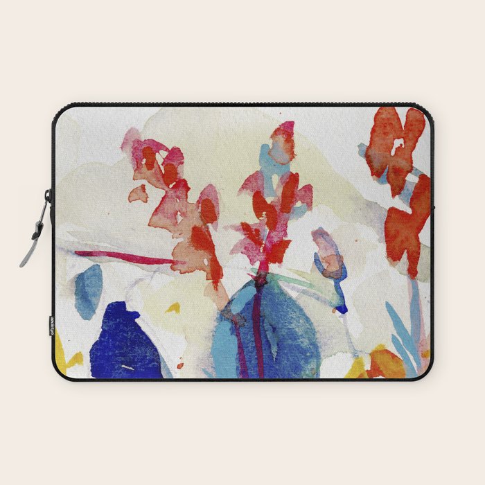 floral summer Laptop Sleeve Gallery Image 1
