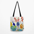 floral summer Tote Bag Gallery Image 2