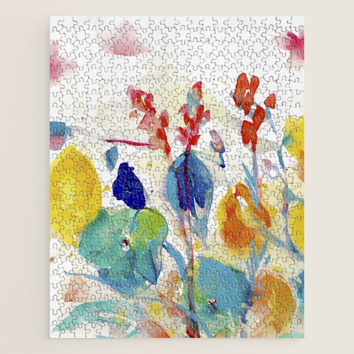 floral summer Jigsaw Puzzle Gallery Image 1