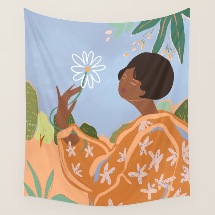 Spring Flower Wall Tapestry Gallery Image 4