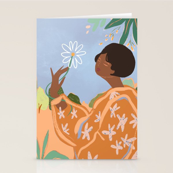 Spring Flower Stationery Card Gallery Image 2