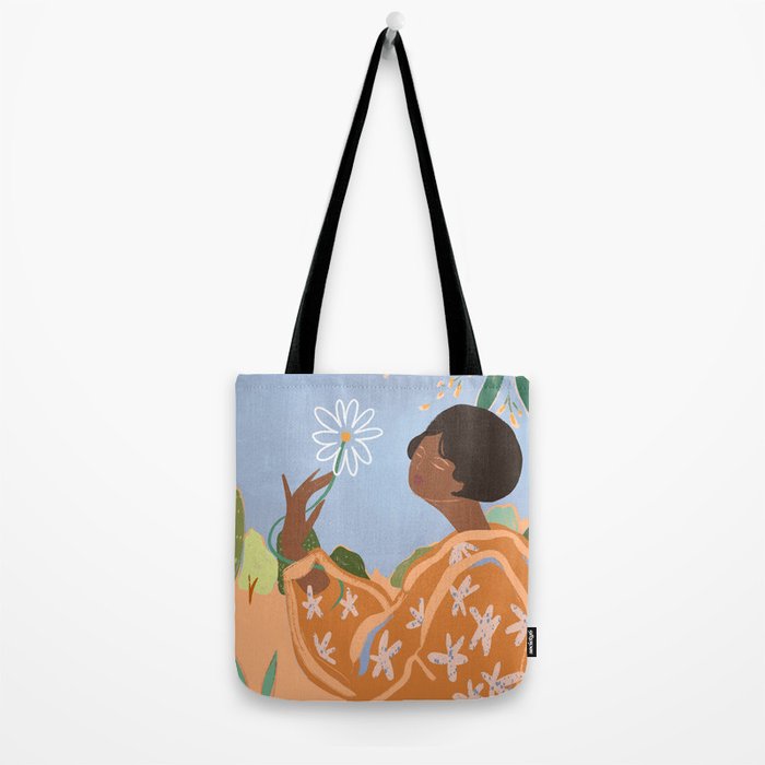 Spring Flower Tote Bag Gallery Image 2