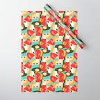 Apple Slices Wrapping Paper Gallery Image 1