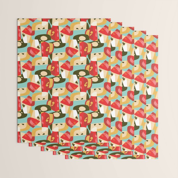 Apple Slices Wrapping Paper Gallery Image 3