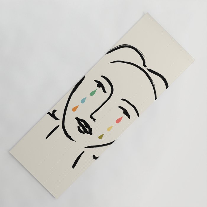 Bright eyes Yoga Mat Gallery Image 1
