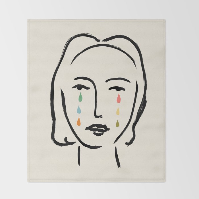Bright eyes Throw Blanket Gallery Image 2