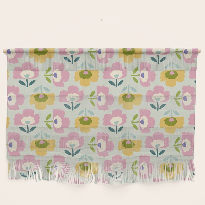 Scandinavian Floral  Wall Hanging Gallery Image 1
