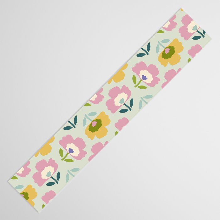 Scandinavian Floral  Table Runner Gallery Image 3