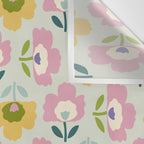 Scandinavian Floral  Wall Tapestry Gallery Image 3