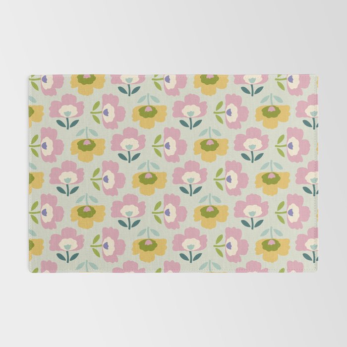 Scandinavian Floral  Rug Gallery Image 2