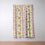 Scandinavian Floral  Window Curtain Gallery Image 3