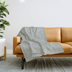 Rocky Grey Throw Blanket Gallery Image 1