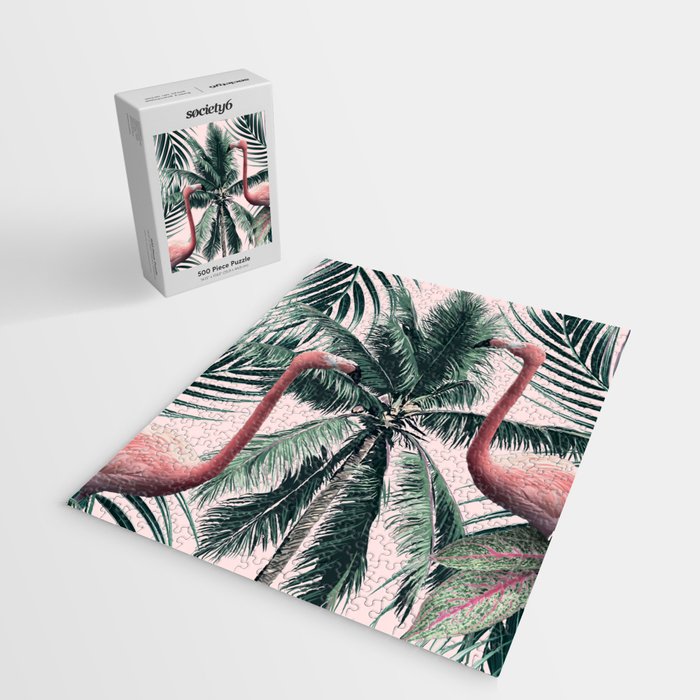Flamingo tropics Jigsaw Puzzle Gallery Image 2