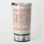 Arabic tiles in Sevilla | Ahambra photography art | Colorful photo print | Morocco Marrakech Travel Mug Gallery Image 3