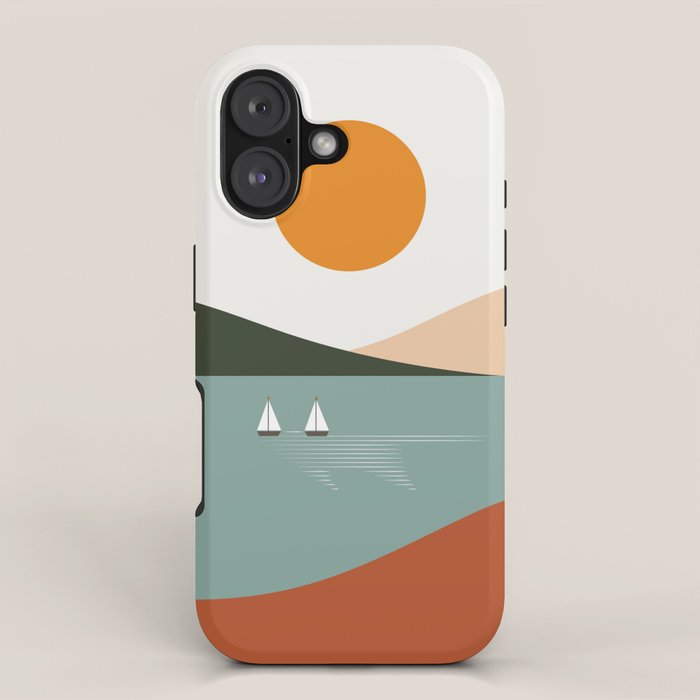 Cat Landscape 81 iPhone Case Gallery Image 1