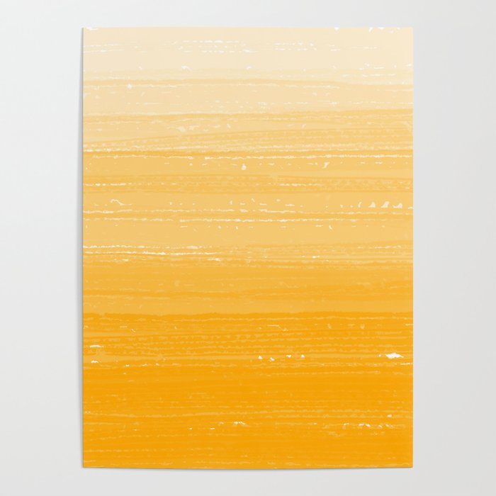 Saffron Paint Gradient Poster Gallery Image 4