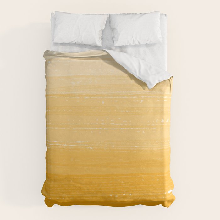 Saffron Paint Gradient Duvet Cover Gallery Image 6