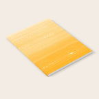 Saffron Paint Gradient Notebook Gallery Image 2